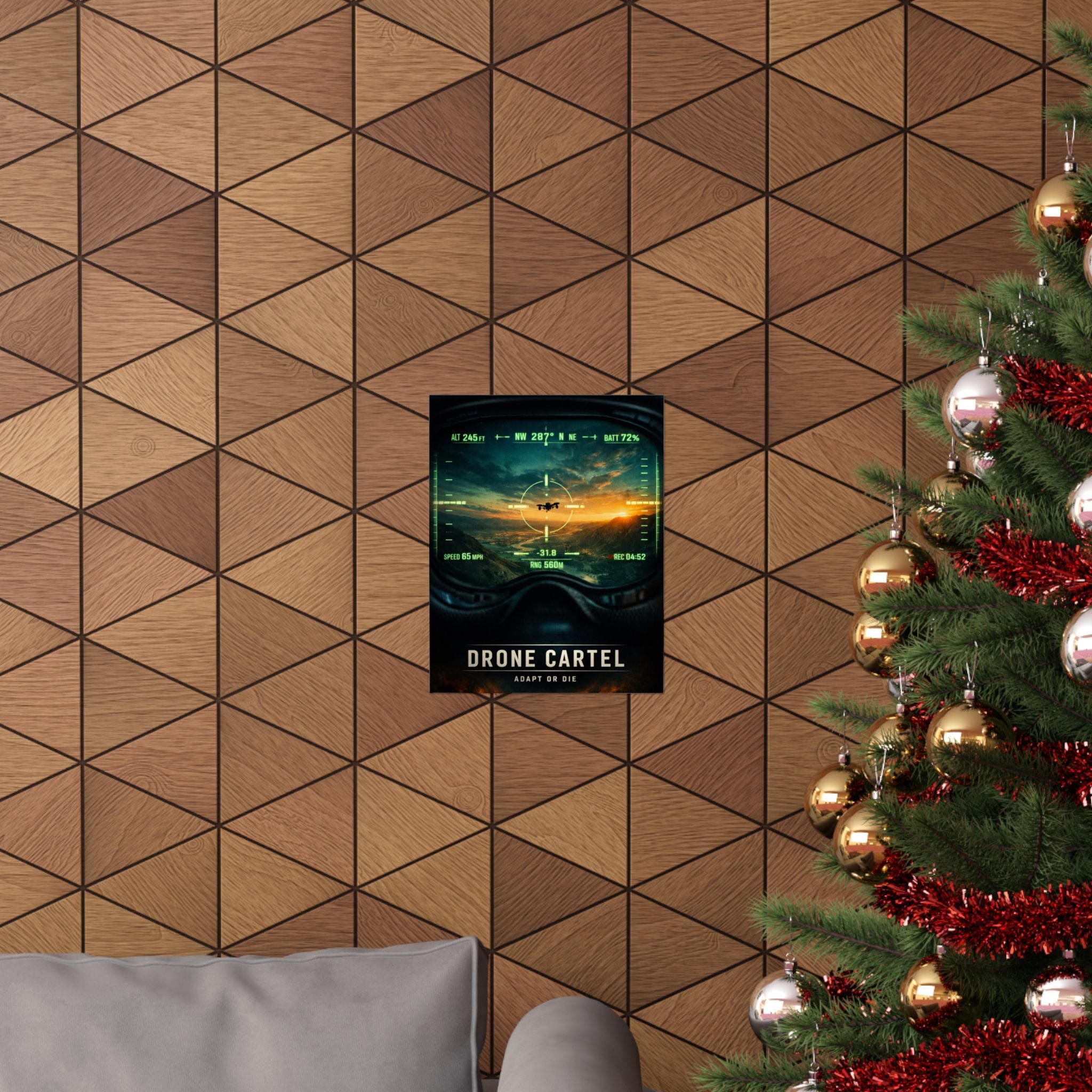 Drone Cartel  'Adapt or Die' Wall Art