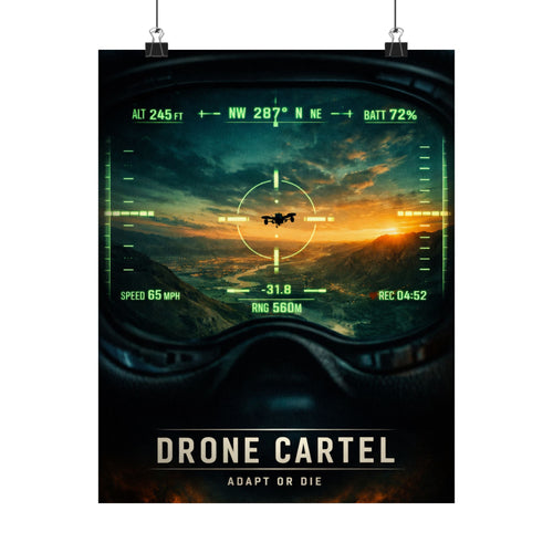 Drone Cartel  'Adapt or Die' Wall Art