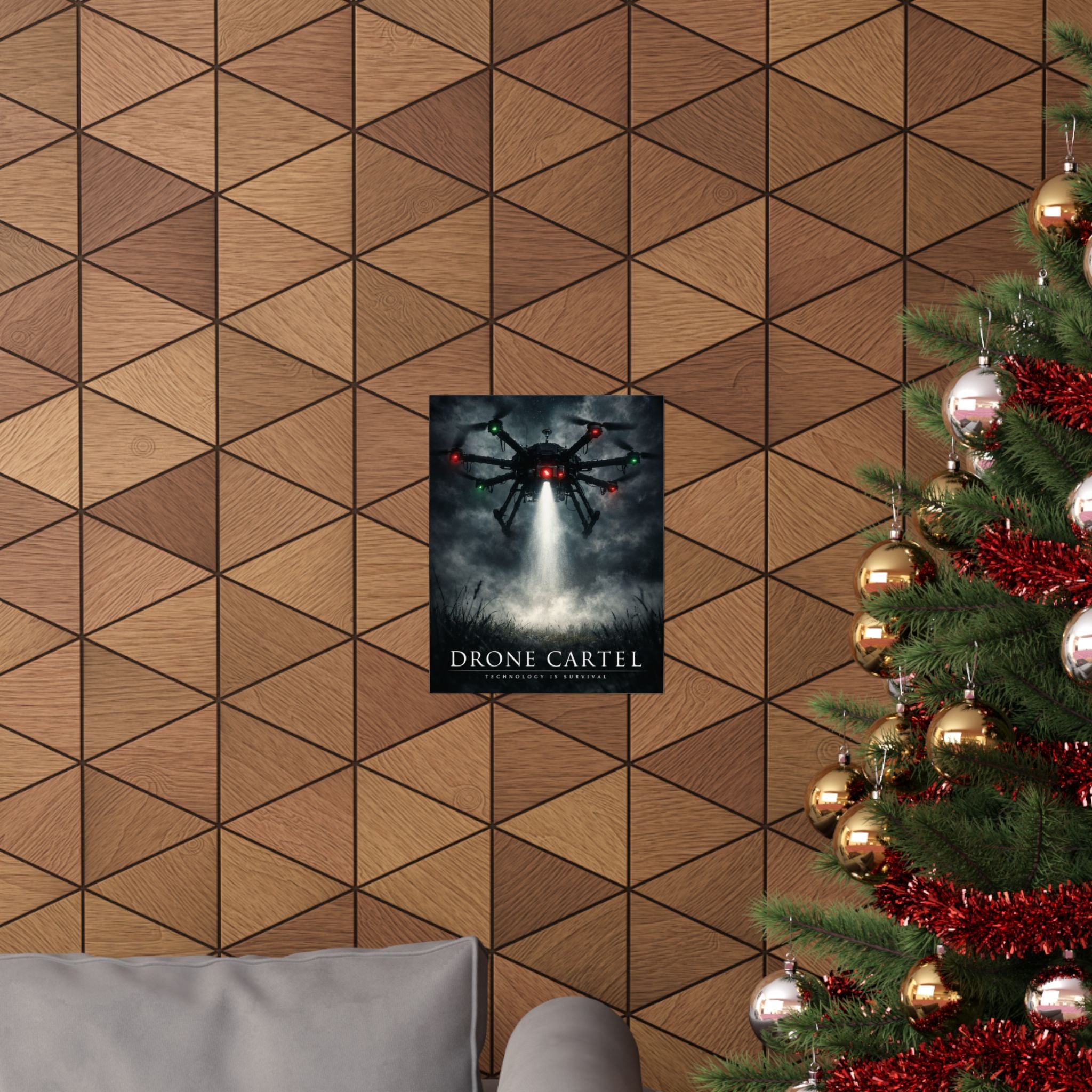 Drone Cartel Technology Is Survival Poster