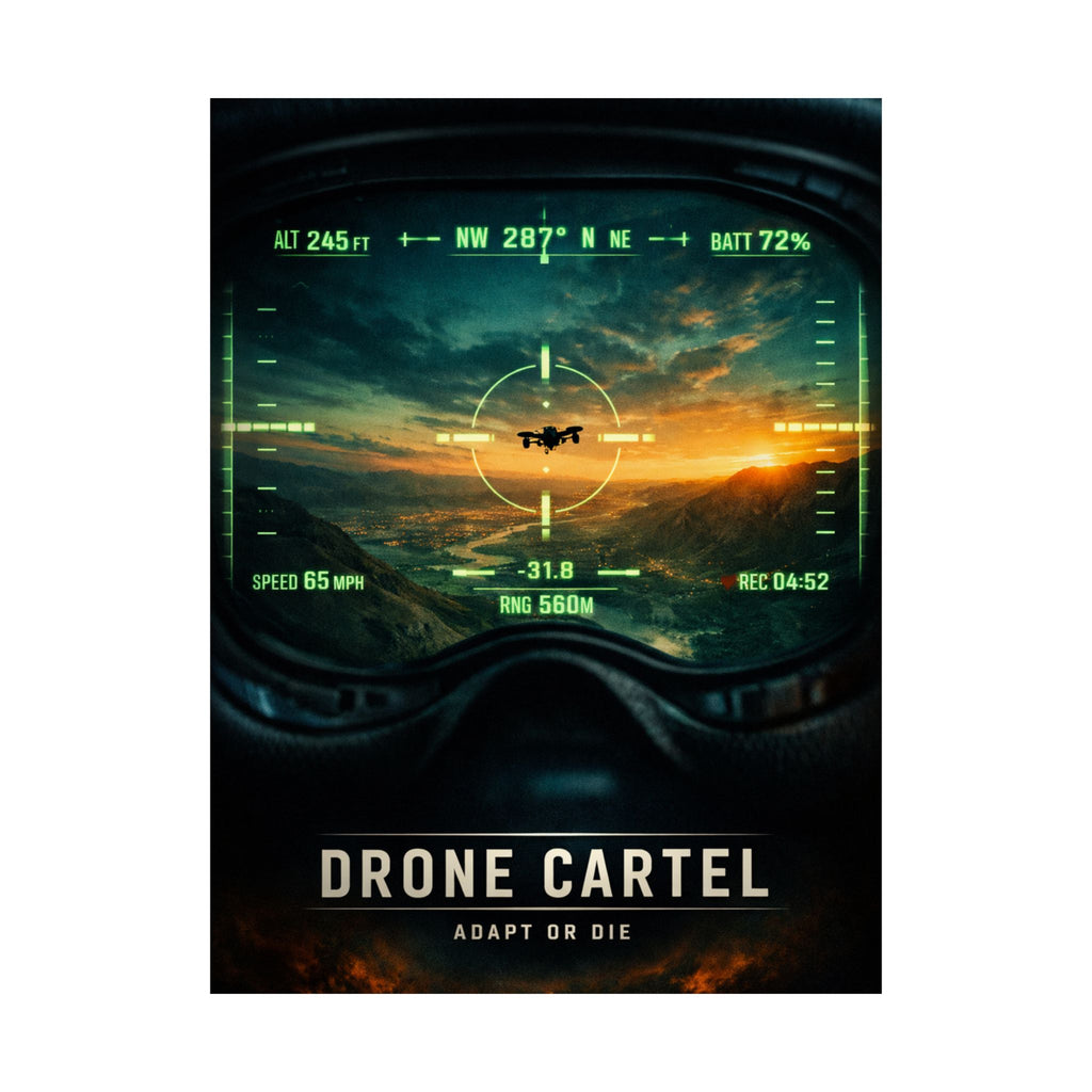 Drone Cartel  'Adapt or Die' Wall Art