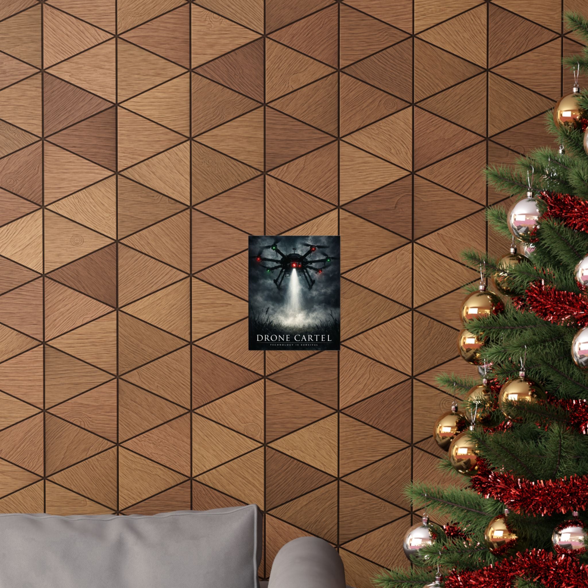 Drone Cartel Technology Is Survival Poster