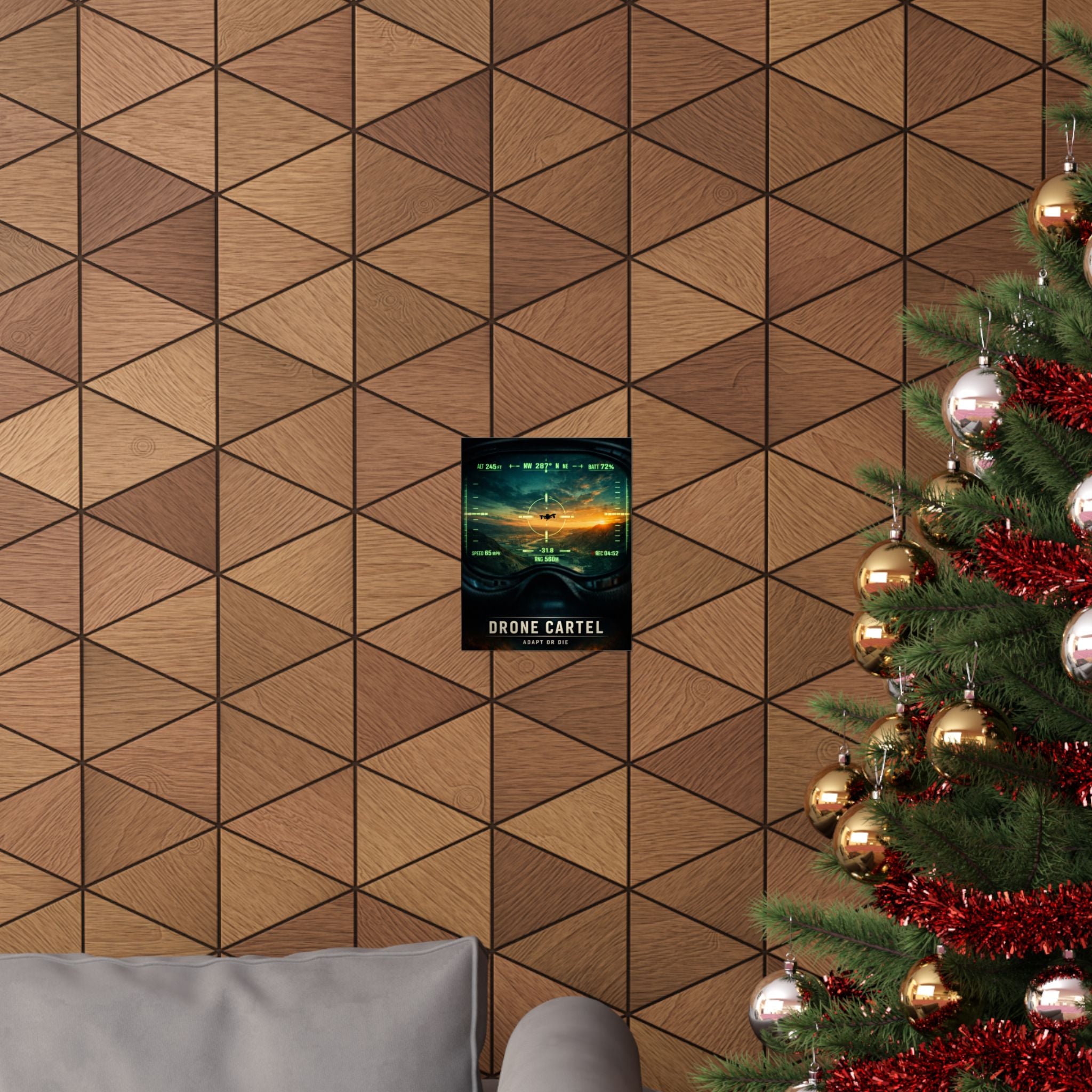 Drone Cartel  'Adapt or Die' Wall Art