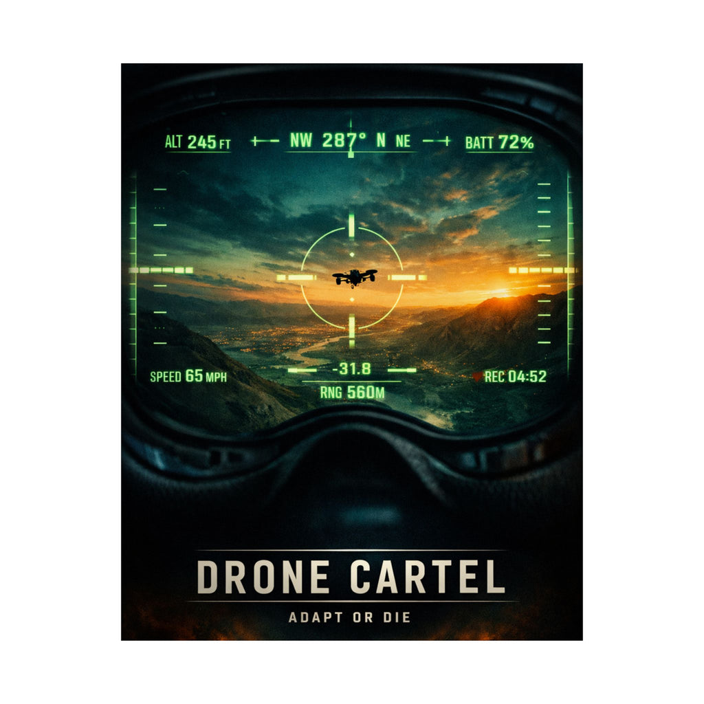 Drone Cartel  'Adapt or Die' Wall Art
